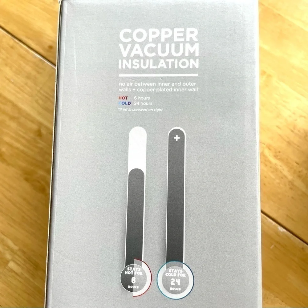 🆕 NEW IN BOX 💜 Relay For Life – Leeds Ranger Copper Vacuum Tumbler / Can Insul